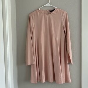 Zara blush pink dress